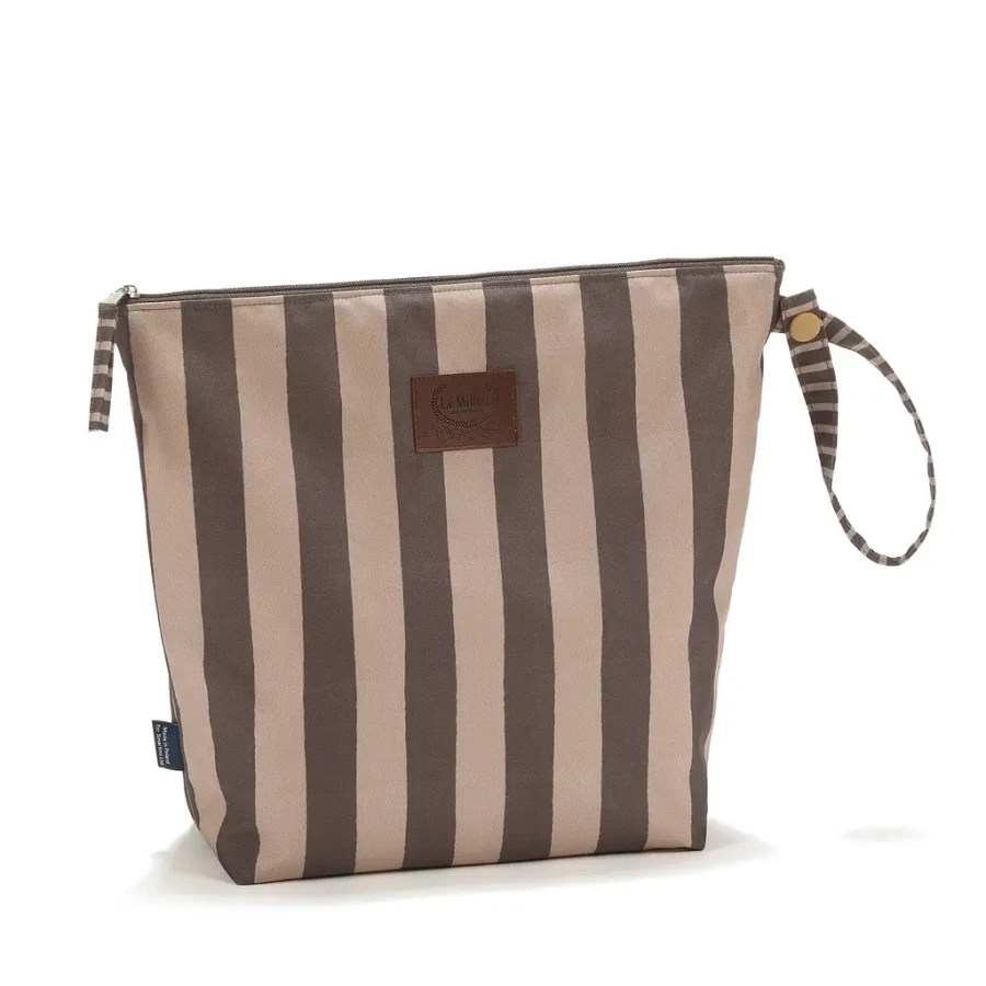 Zestaw kosmetyczek STRIPES BROWN / La Millou