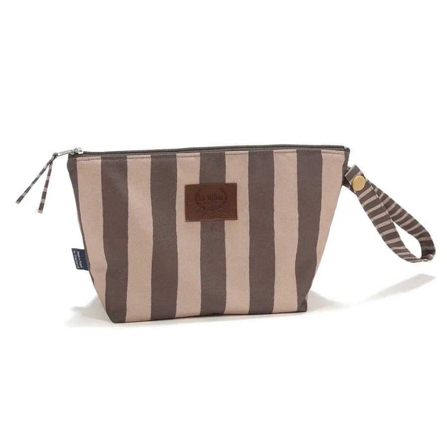 Zestaw kosmetyczek STRIPES BROWN / La Millou