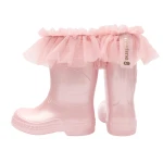 Ocieplacz polarowy Mudme x Manufaktura Falbanek - pink pearl / Mudme