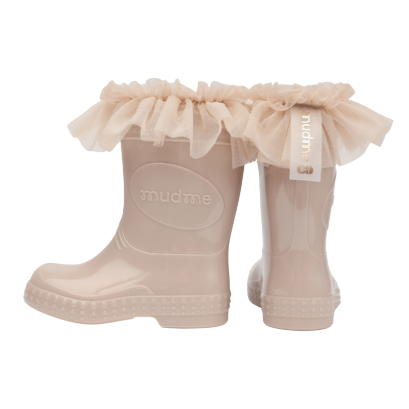 Ocieplacz polarowy Mudme x Manufaktura Falbanek - sand beige / Mudme