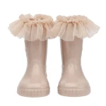 Ocieplacz polarowy Mudme x Manufaktura Falbanek - sand beige / Mudme