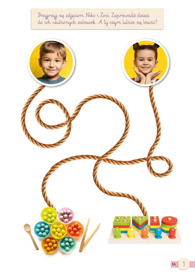 Moja książka Montessori 2-latka / Wydawnictwo Demart