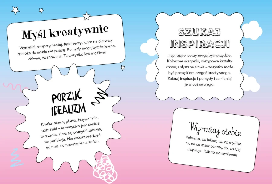 Mój kreatywny pamiętnik / Wydawnictwo Zielona Sowa