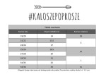 Ocieplacz polarowy niebieski ROZMIARY / KaloszePoprosze