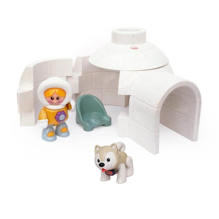 Igloo magnetyczny zestaw First Friends 3+ / TOLO Bio