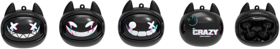 GOAT Earbuds Buzzkill słuchawki bezprzewodowe z etui i wisiorkiem / Kiddoboo