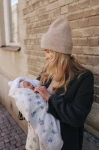 Kocyk ażurowy - Pointelle, Blueberry Bliss / Elodie Details
