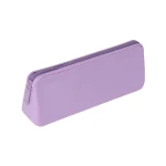 Sztućce ze stali nierdzewnej z etui na zamek - Purple / Citron