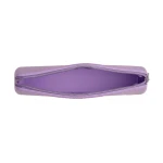 Sztućce ze stali nierdzewnej z etui na zamek - Purple / Citron