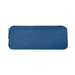 Sztućce ze stali nierdzewnej z etui na zamek - Blue / Citron