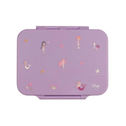Lunch Box Tritanowy - Mermaid / Citron