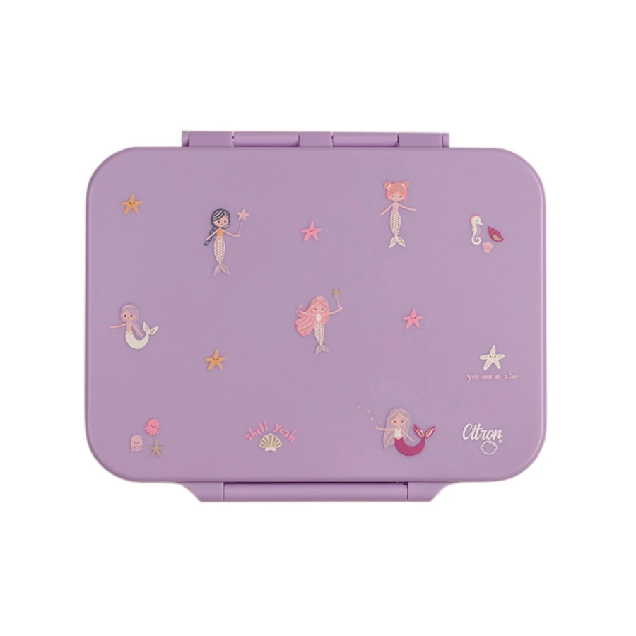Lunch Box Tritanowy - Mermaid / Citron