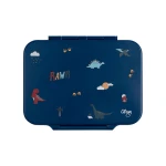 Lunch Box Tritanowy - Blue Dino / Citron