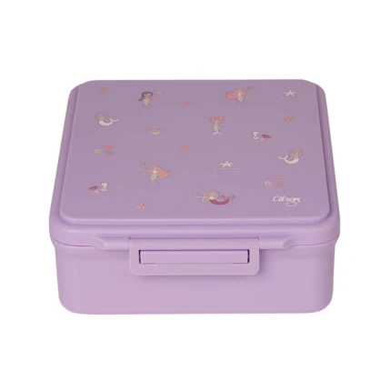 Grand lunch box z termosem - Mermaid / Citron