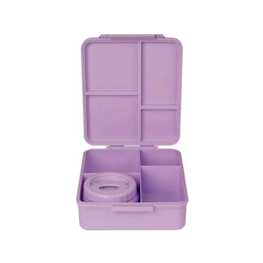 Grand lunch box z termosem - Mermaid / Citron