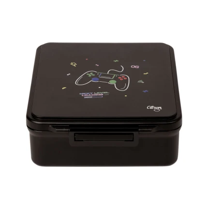 Grand lunch box z termosem - Gaming / Citron
