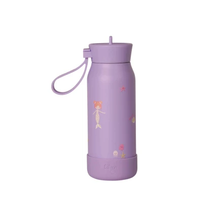 Butelka termiczna ze stali nierdzewnej 250ml - Mermaid / Citron