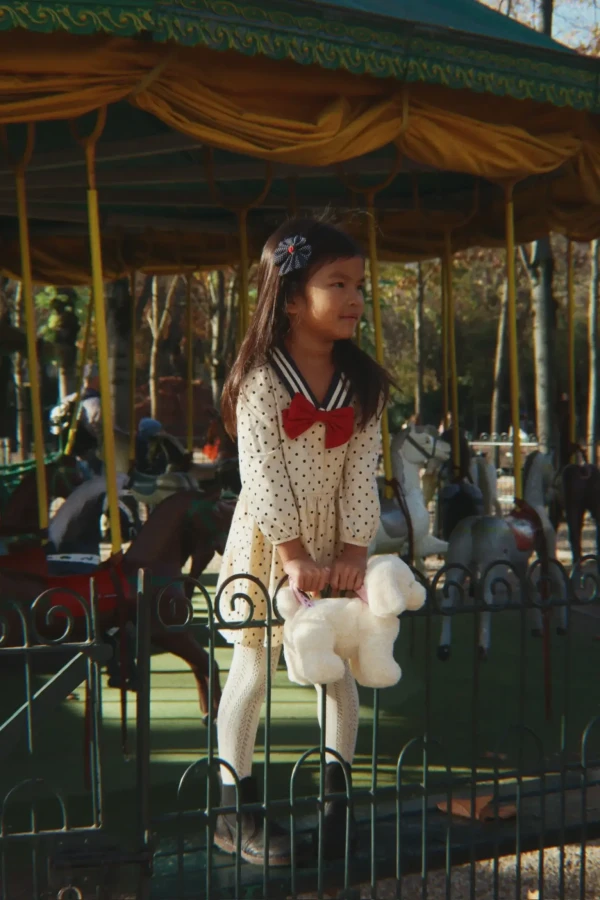 Torebka piesek - off white / Konges slojd