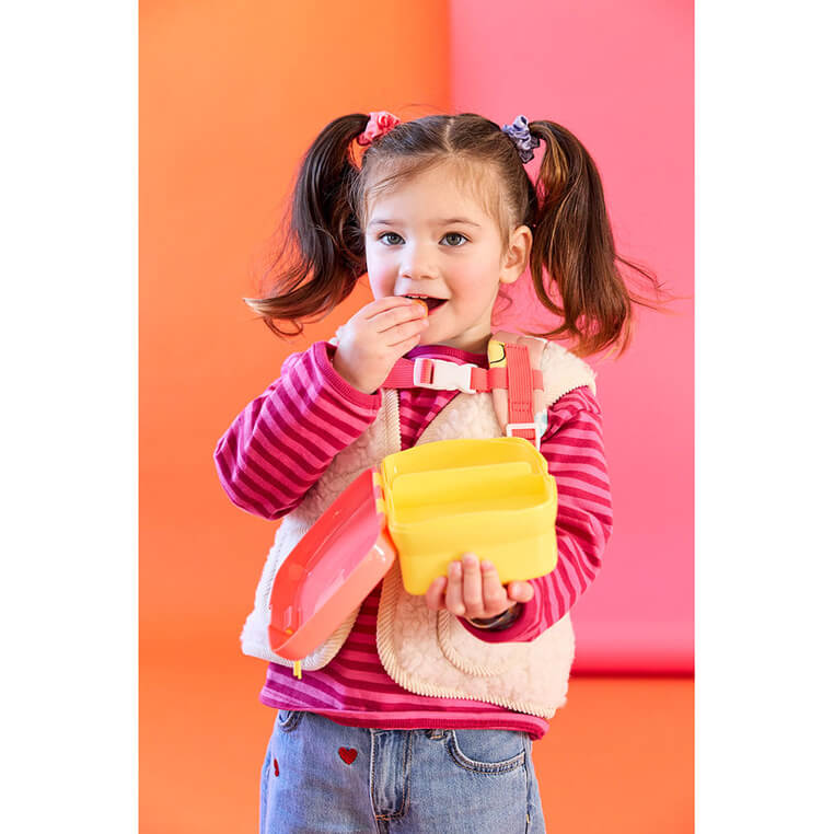 Lunchbox z wkładką SmileyWorld® dusty rose / Lassig