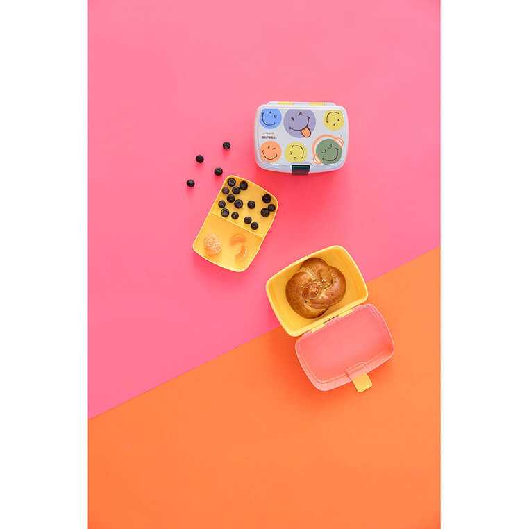 Lunchbox z wkładką SmileyWorld® blue / Lassig
