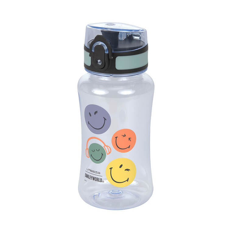 Butelka, bidon tritanowy SmileyWorld® blue, 420ml / Lassig