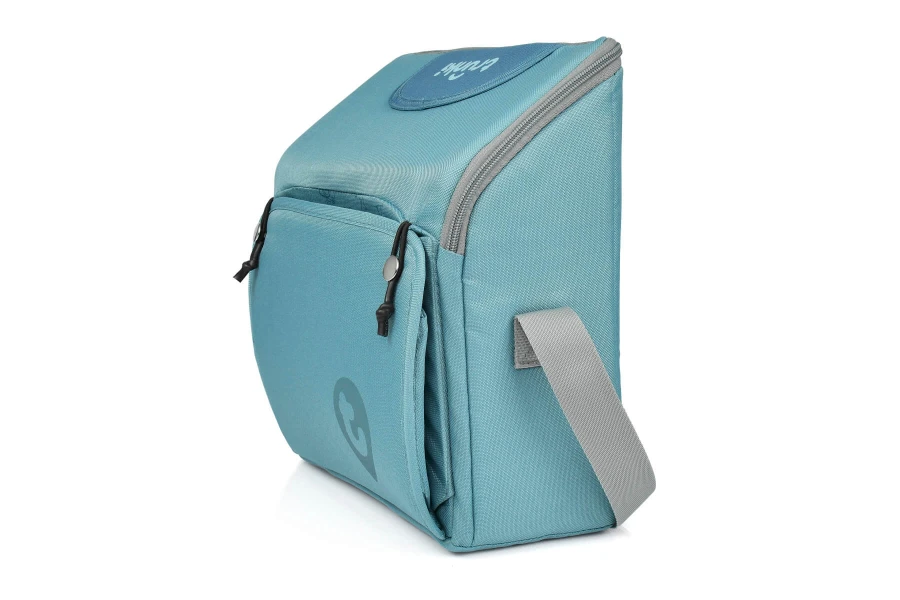 Przenośne krzesełko podwyższające Trunki - niebieskie / Trunki