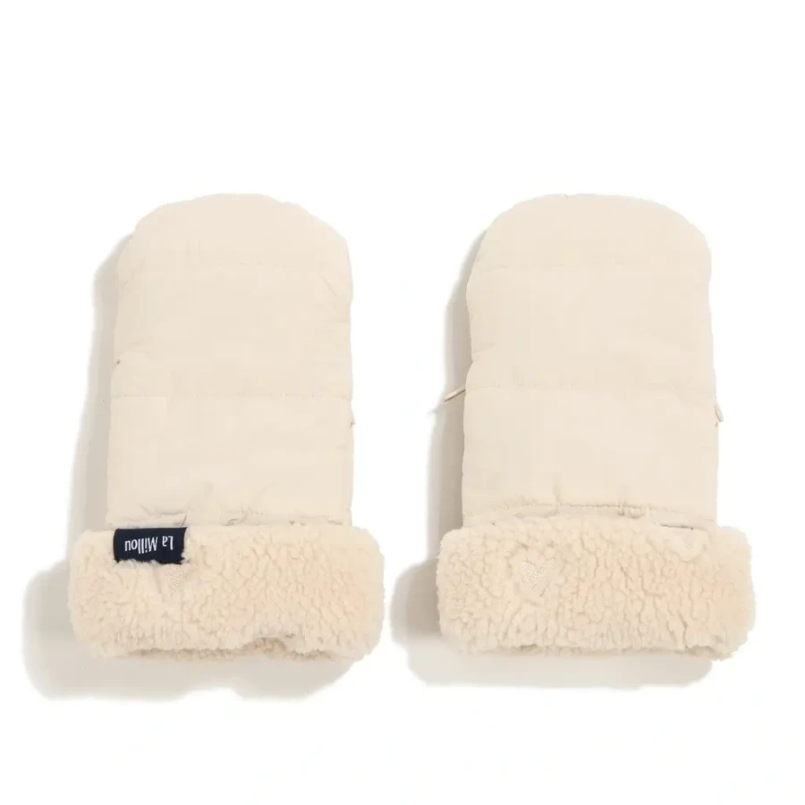 Rękawice do wózka NORDIC BEIGE / La Millou