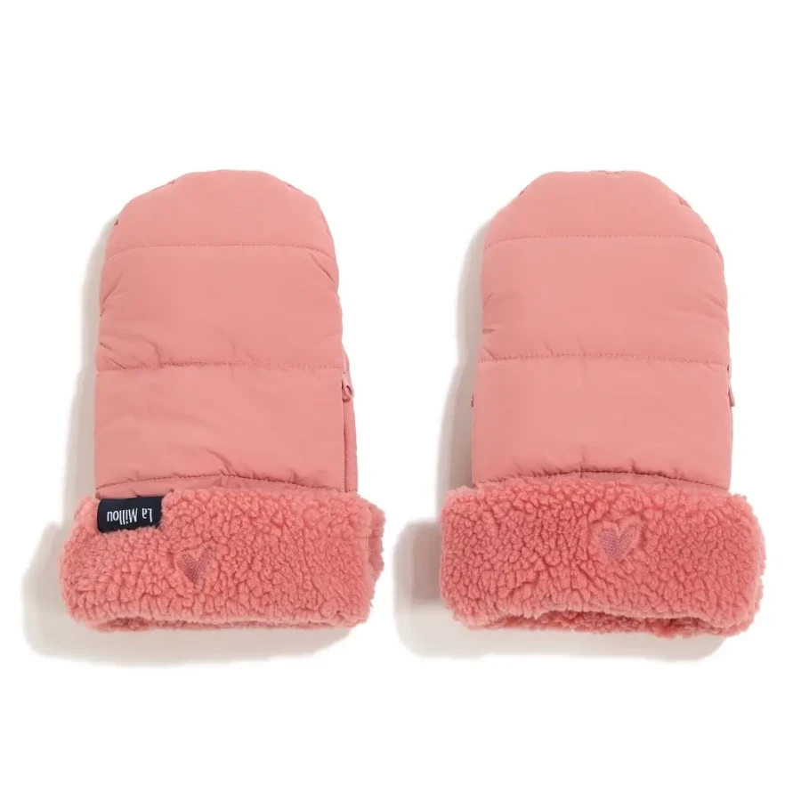 Rękawice do wózka NORDIC PINK / La Millou
