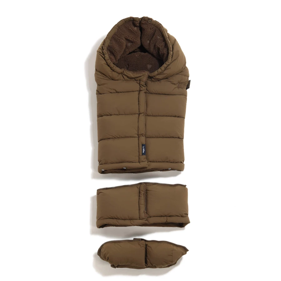 Śpiworek do wózka NORDIC Combo BROWN / La Millou