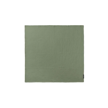 Otulacz bawełniany dla niemowląt 100×80 cm - zieleń safari / Lullalove