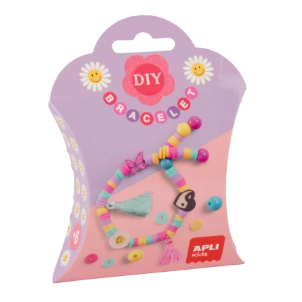 Zestaw do robienia bransoletek DIY - Stokrotka / Apli Kids
