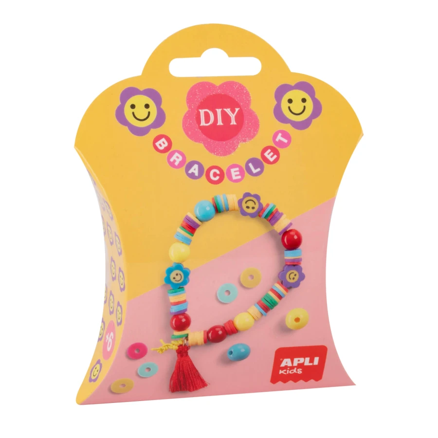 Zestaw do robienia bransoletek DIY - Uśmiech / Apli Kids