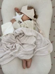 Koc bambusowy DREAMY - sunny beige / YOSOY