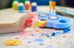 Podświetlane stemple dla dzieci niebrudzące Color Wonder Mess Free Bluey 3+ / Crayola