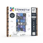 Klocki magnetyczne kulodrom Ball Run Galaxy Pack 61 el. / Connetix