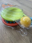 USZKODZONE OPAKOWANIE: Paddle Popper - dwustronne rakietki z piłeczką, koralowe / B.Toys