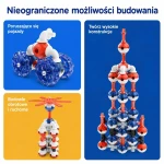 Magnetyczne klocki konstrukcyjne 3D - Education Pack, 70 elementów / KUB Planet