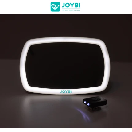 Lusterko do obserwacji dziecka w podróży 360° LED / JOYBI