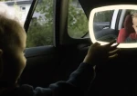 Lusterko do obserwacji dziecka w podróży 360° LED / JOYBI