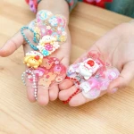 Zestaw kreatywny - zawieszka DIY Naklejki Kawaii / Tiger Tribe