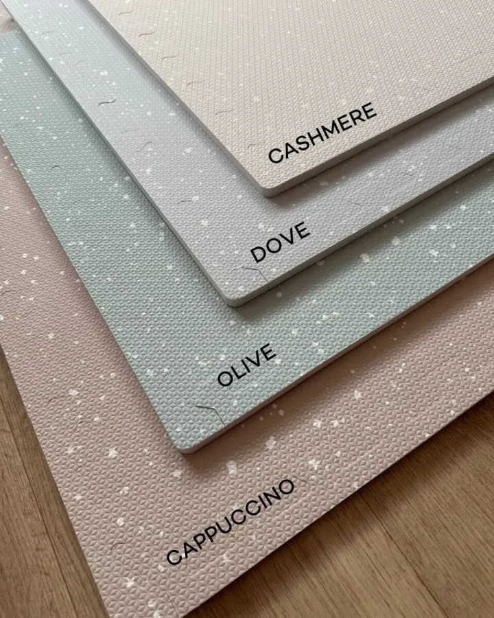 Piankowa mata podłogowa SPOTS CASHMERE / Olya Kids