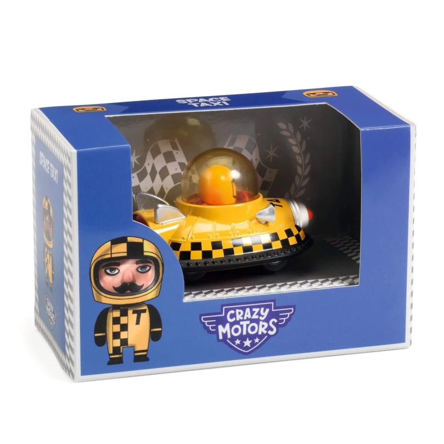 Autko CRAZY MOTORS - SPACE TAXI / Djeco
