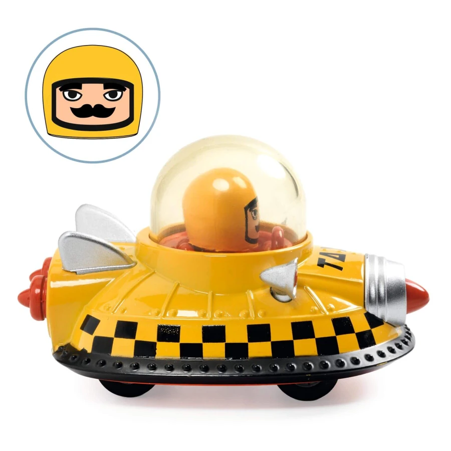 Autko CRAZY MOTORS - SPACE TAXI / Djeco
