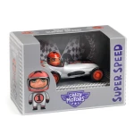 Autko CRAZY MOTORS - SILVER SUPER SPEED / Djeco