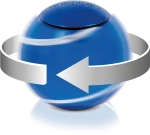 Fidget Spinner, Spin Ball - Niebieski / Bopster
