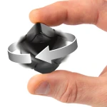 Fidget Cube Spinner - Czarny / Bopster