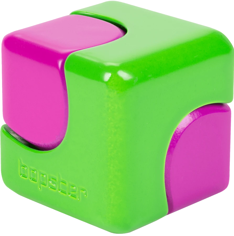 Fidget Cube Spinner NEON, różne kolory / Bopster