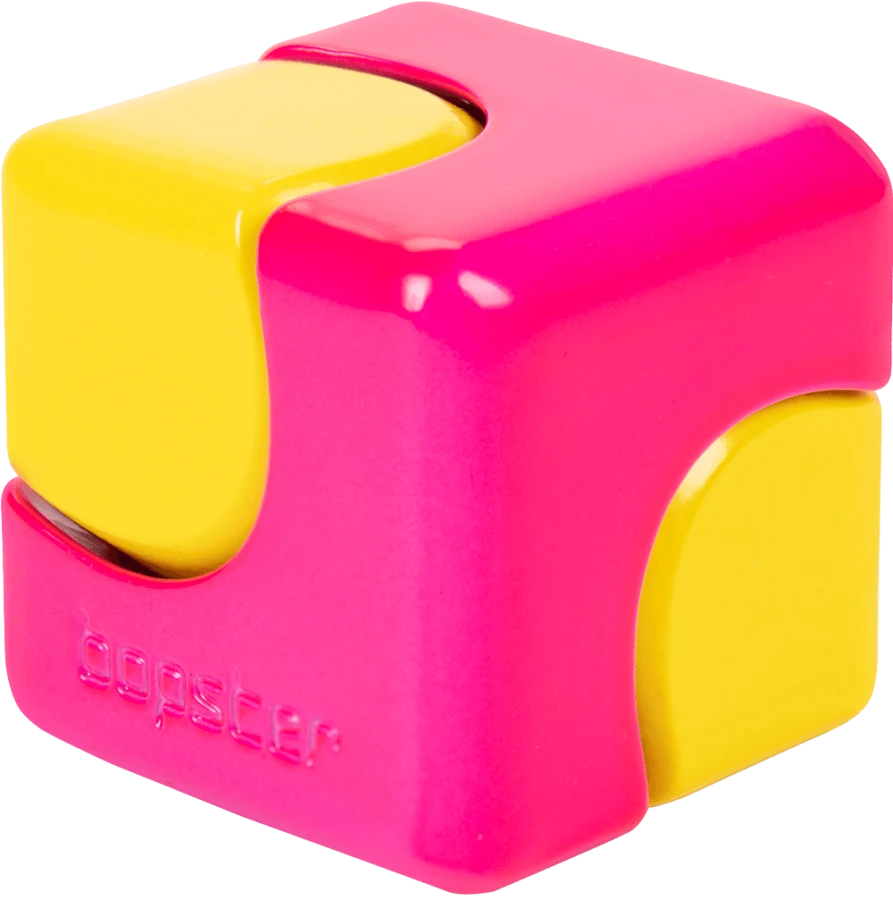 Fidget Cube Spinner NEON, różne kolory / Bopster