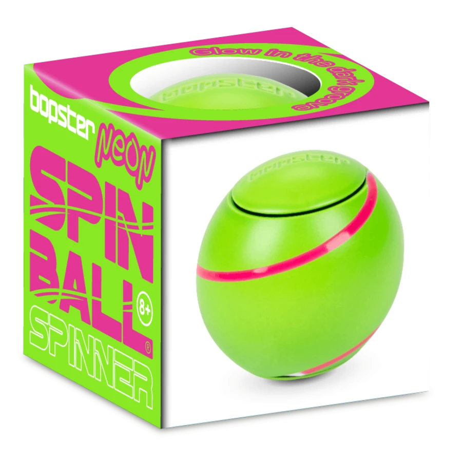Fidget Spinner, Spin Ball NEON, różne kolory / Bopster