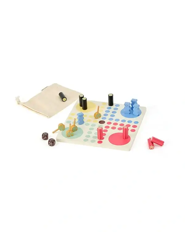 Gra planszowa Ludo szwedzkie słodycze / Kids concept
